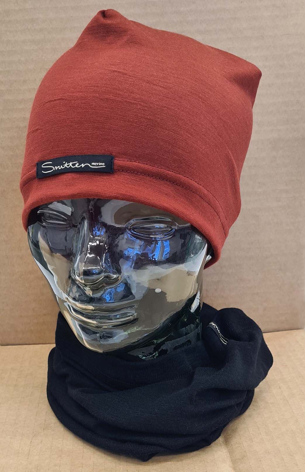 Shiraz Red Unisex Merino Wool Skull Cap Lightweight (170g) Beanie