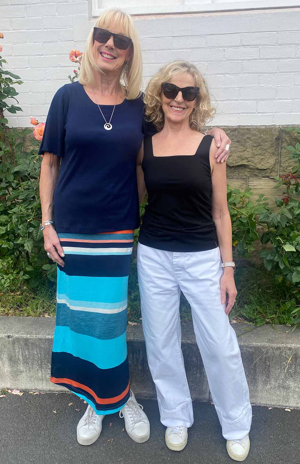 Black Women's Sleeveless Merino Wool Square Neck Tank Top