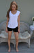 Black Women&#39;s Merino Wool Underwear (Boxer Shorts)
