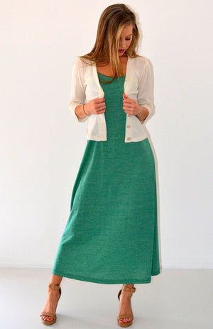 Emerald Green Pinstripe
