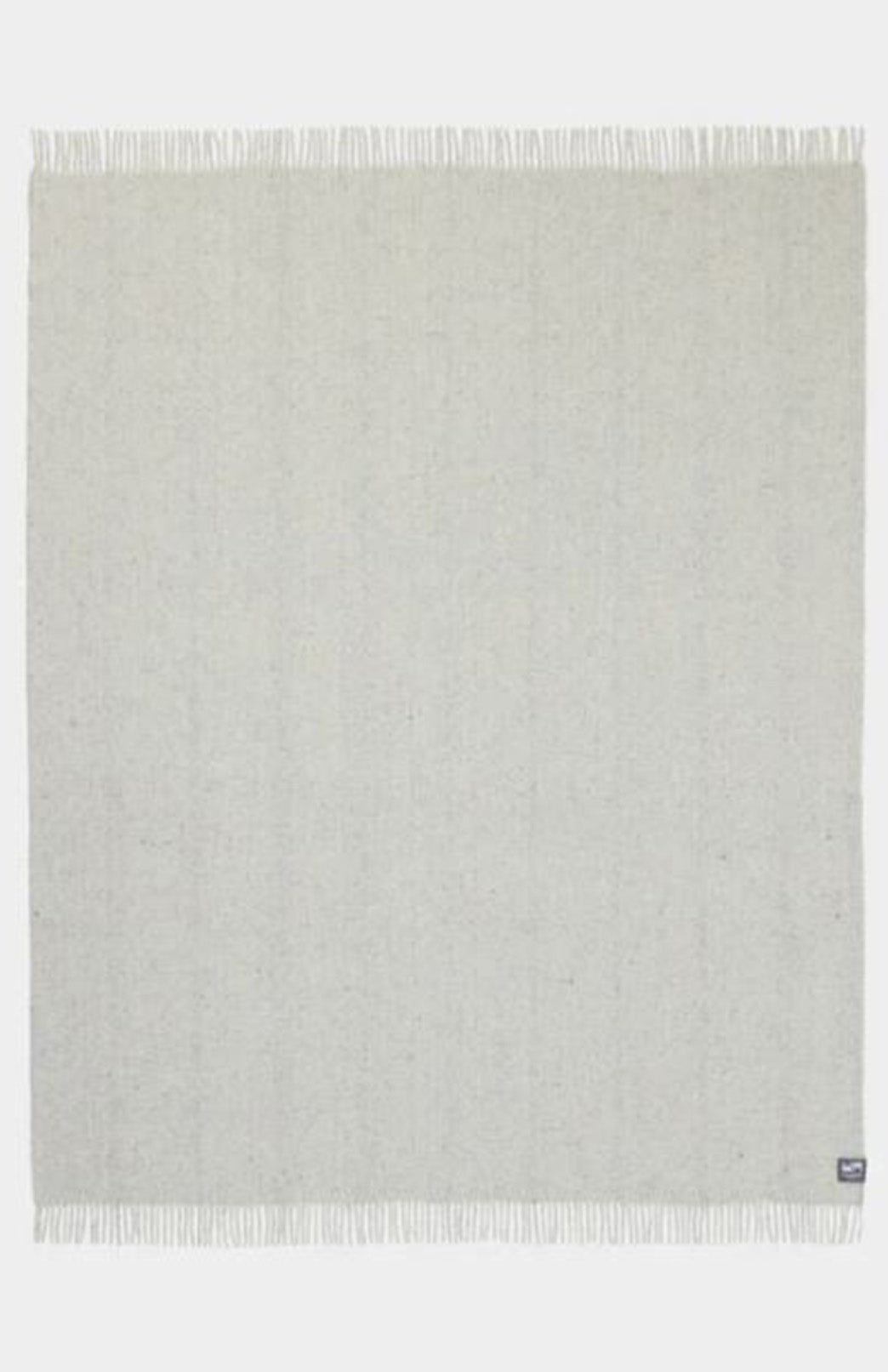 Dove Grey Waverley Mills Recycled Wool Throw