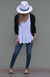 Pre Loved: 3/4 Sleeve Crop Cardigan (size 10) Women&#39;s Merino Wool Crop Cardigan with 3/4 Sleeves

