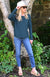 Deep Sea Green Women&#39;s Merino Wool Cruise Top
