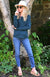 Deep Sea Green Women&#39;s Merino Wool Cruise Top
