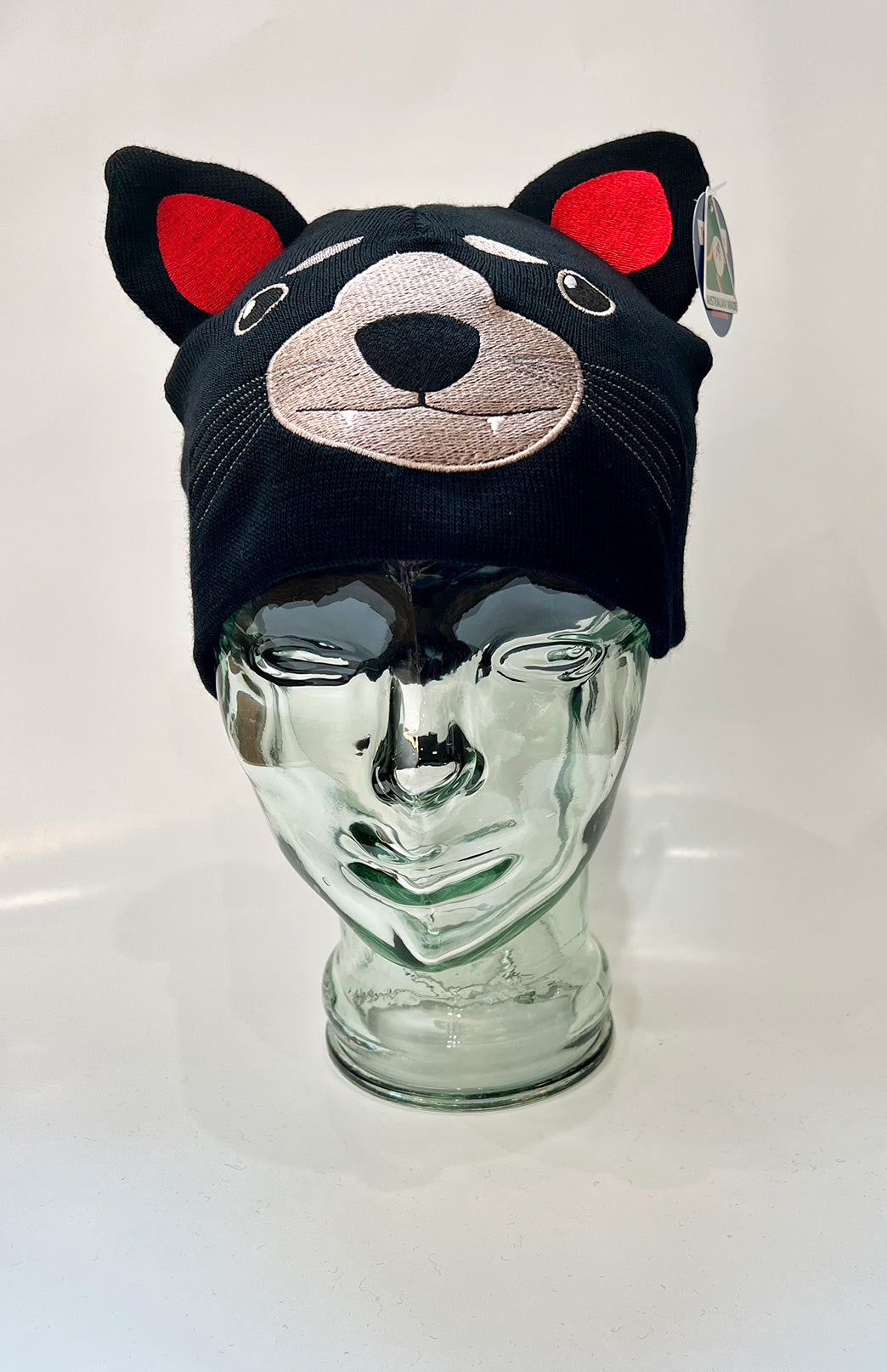 Tasmanian Devil  Merino Wool Thermal Beanie