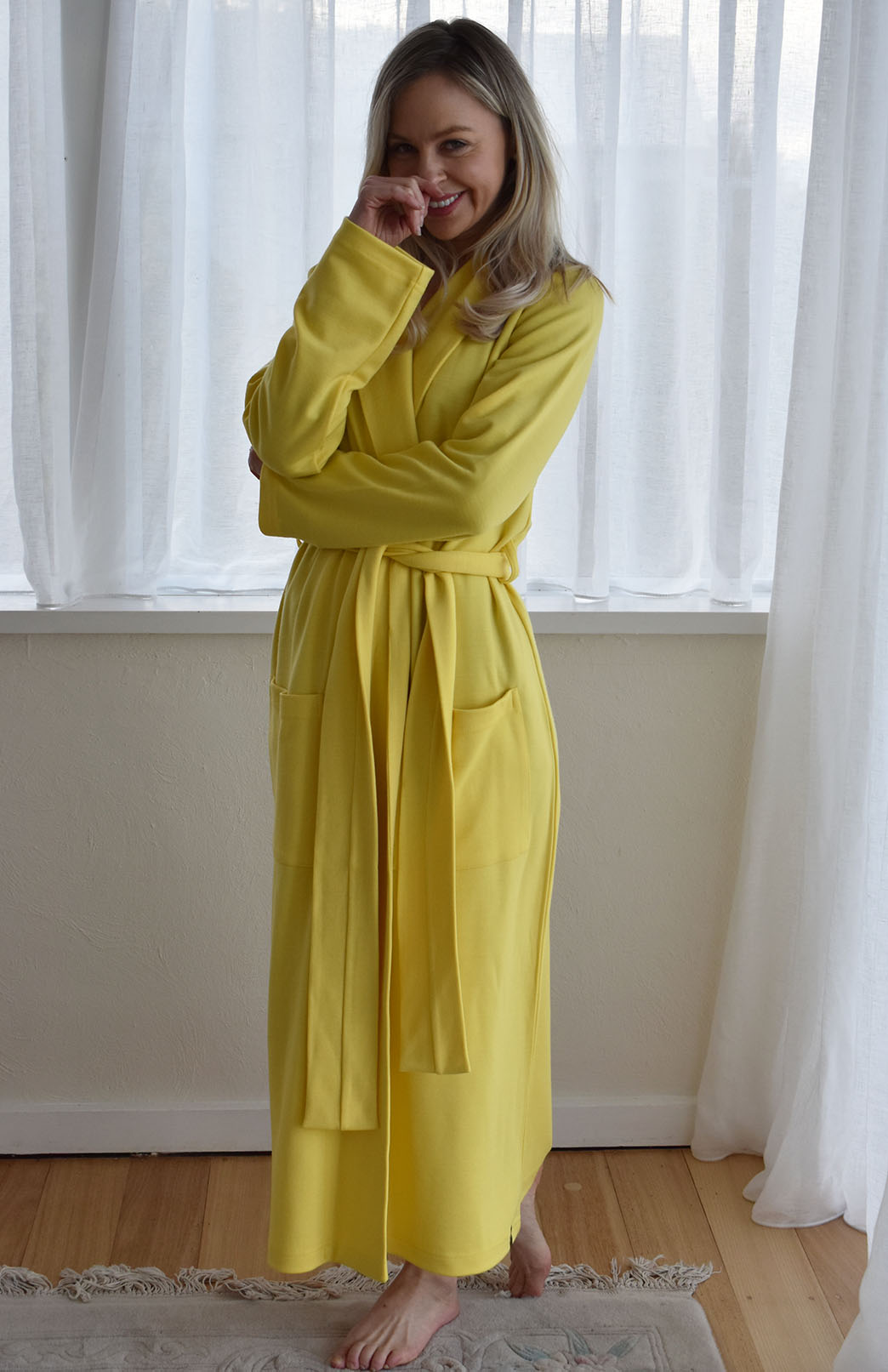 Women's Merino Wool Thermal Dressing Gown | Smitten Merino Women's Merino Wool Thermal Dressing Gown | Smitten Merino