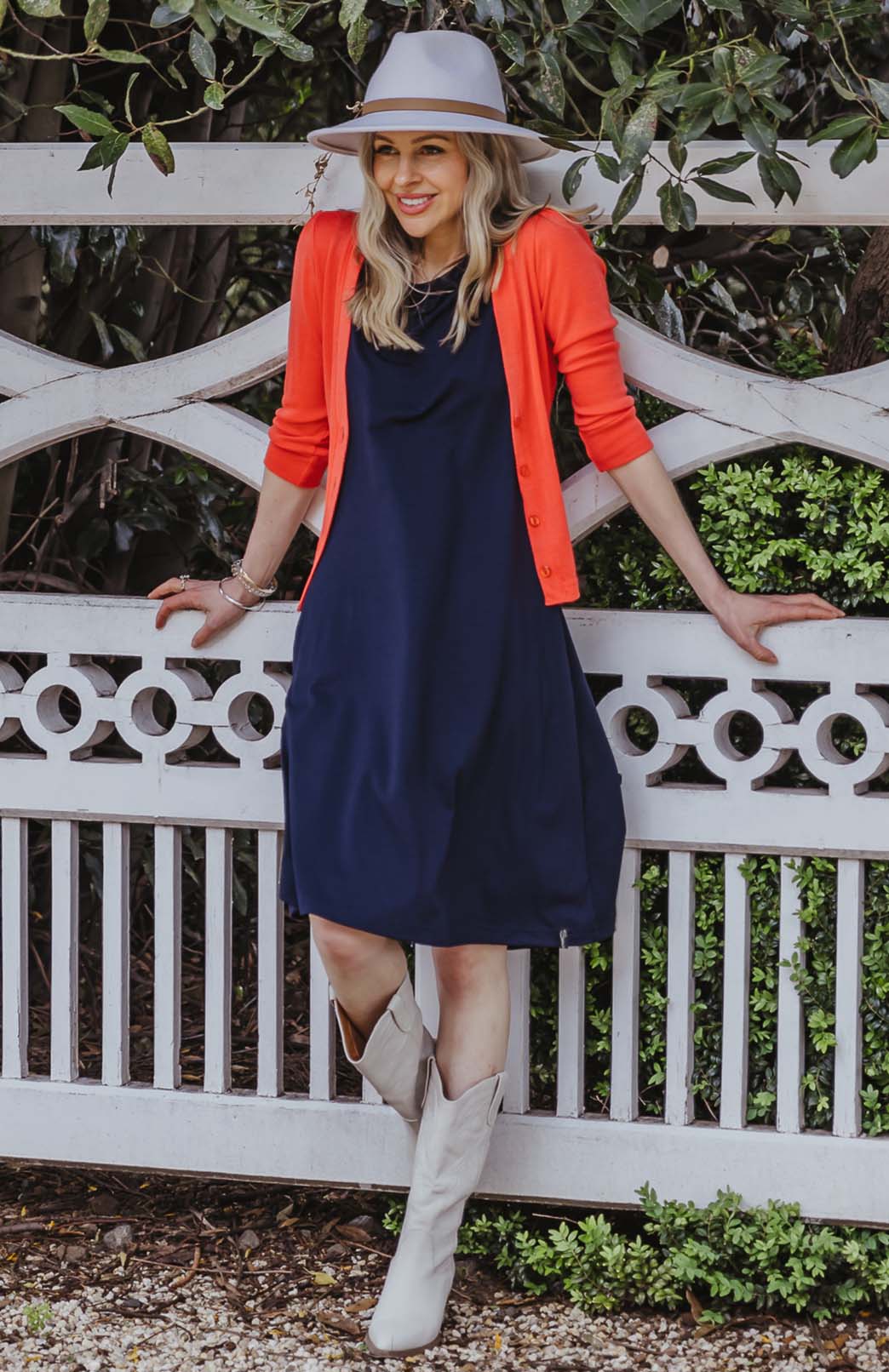 Emmi Dress Women's Merino Wool Sleeveless Swing Dress