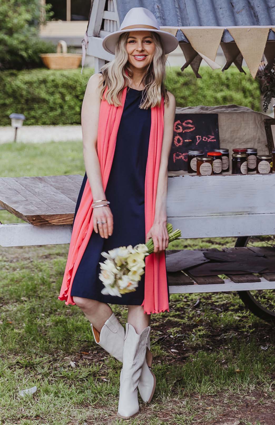 Hot Pink Women's Merino Wool Luxury Scarf