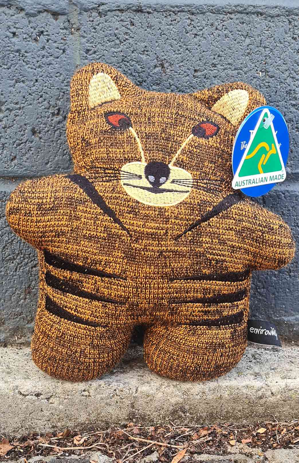 Tasmanian Tiger Handmade Australian Animal Plush Toy