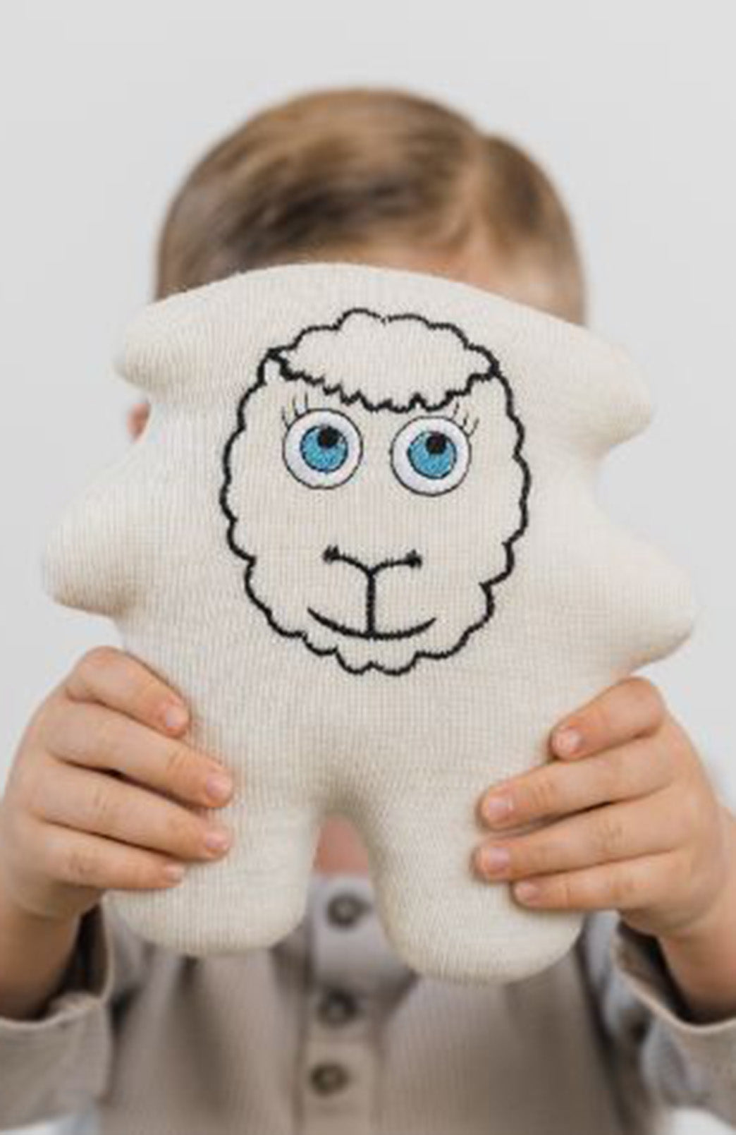 White Sheep Handmade Australian Animal Plush Toy
