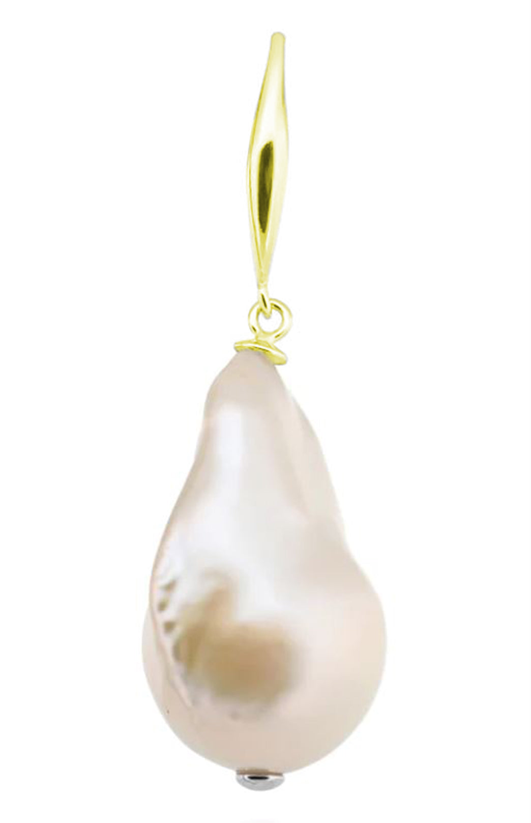 Freshwater Pearl Necklace w/ Gold Beads 18ct Gold Plate Australian Pearl Jewellery
