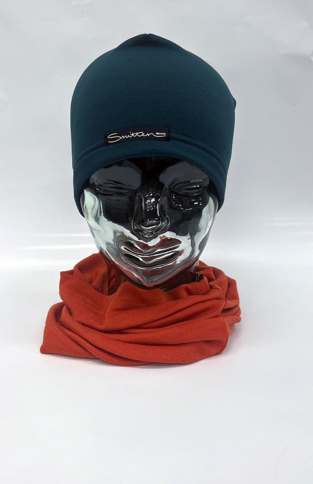 Deep Sea Green Unisex Merino Wool Thermal Fleece Beanie