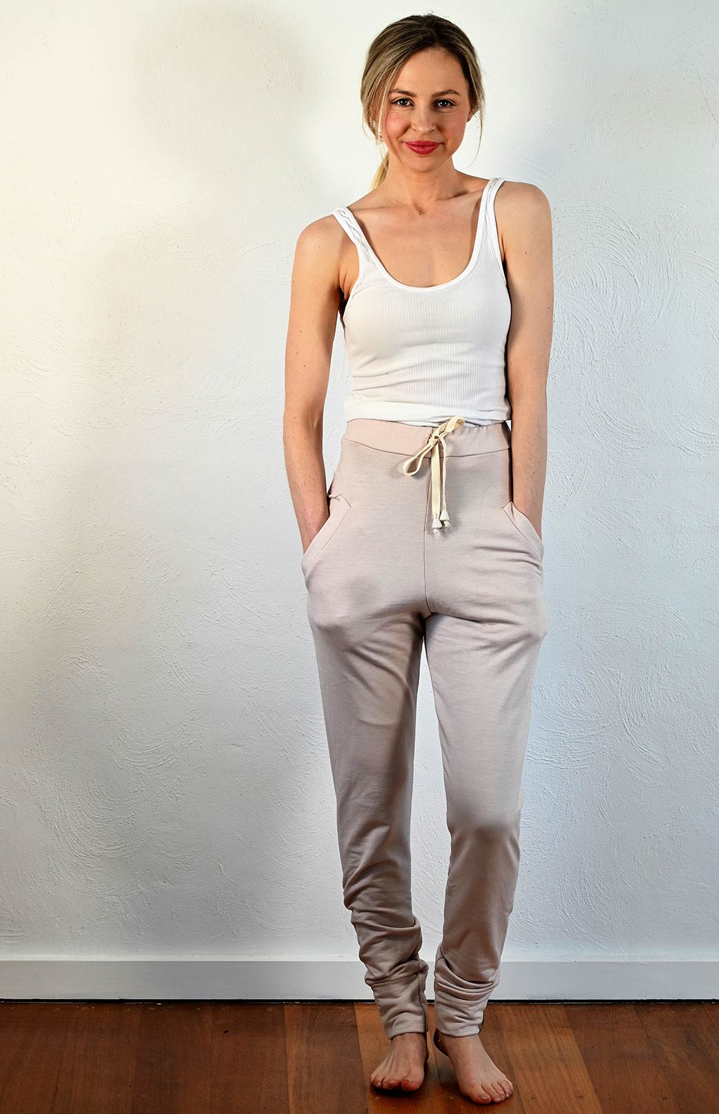 Nude Women's Merino Wool Fleece Lounge Pants &amp; Yoga Pants 