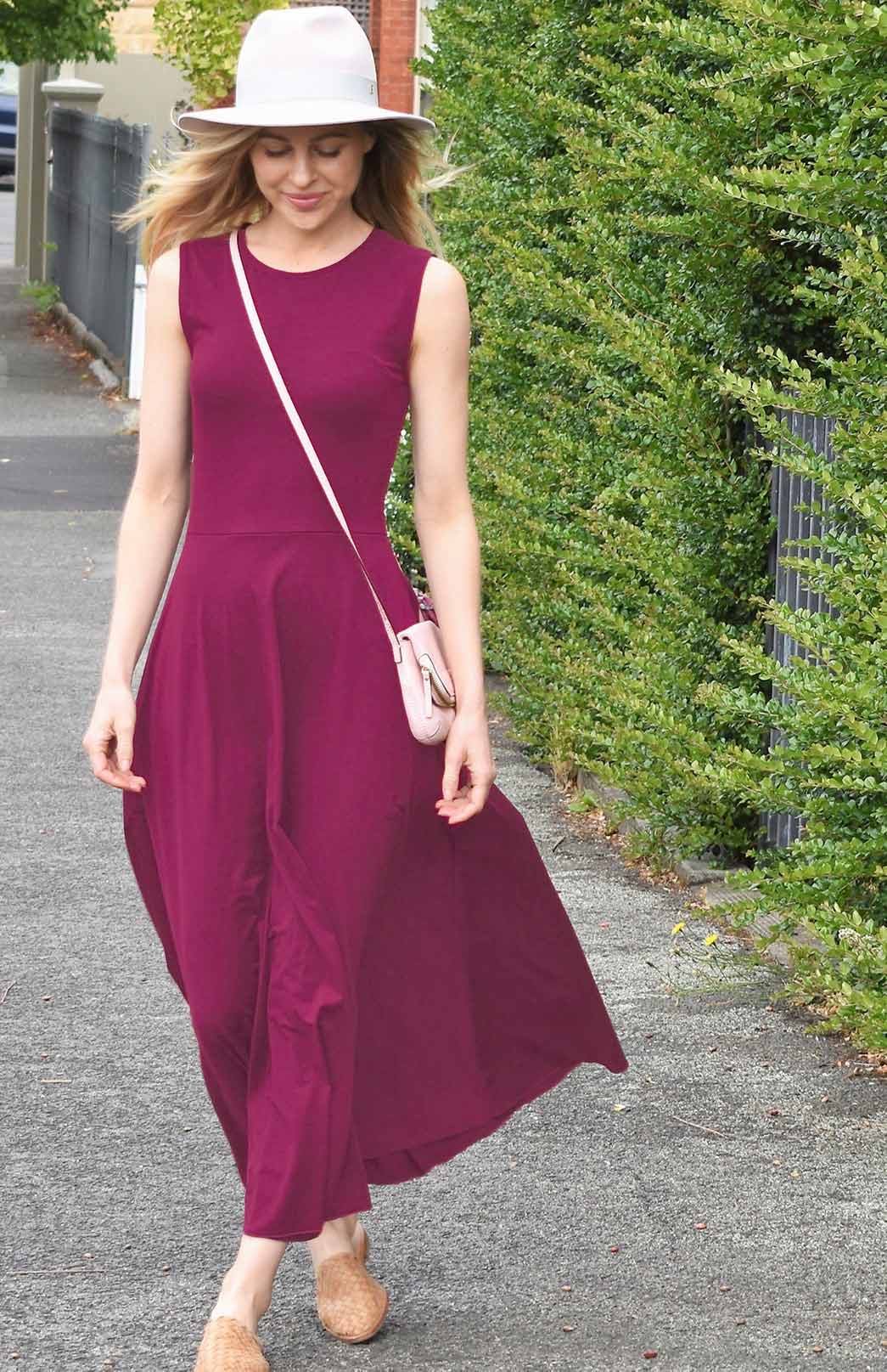 Flo Dress Women's Merino Wool Sleeveless Dress