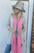 Carnation Pink Women&#39;s Merino Wool Luxury Scarf
