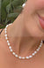Freshwater Pearl Necklace w/ Gold Beads 18ct Gold Plate Australian Pearl Jewellery

