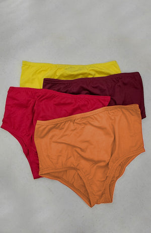 Yellow & Orange & Red Tones (solid colour)