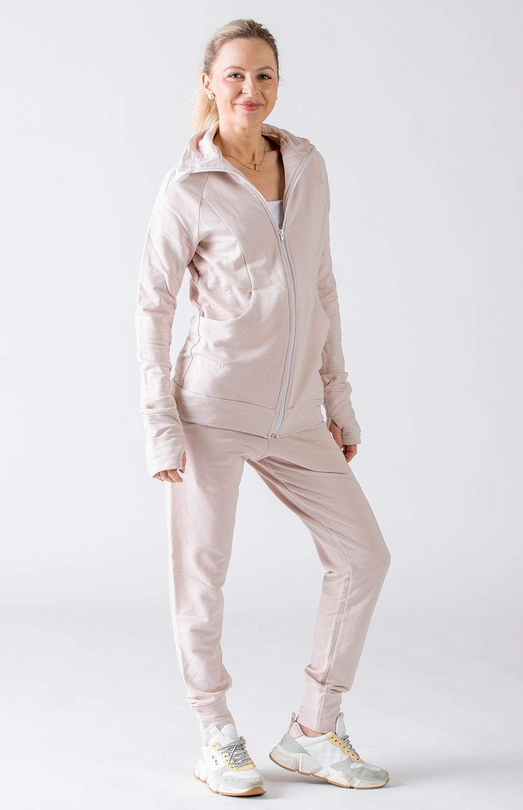 Nude Women's Merino Wool Fleece Lounge Pants &amp; Yoga Pants 