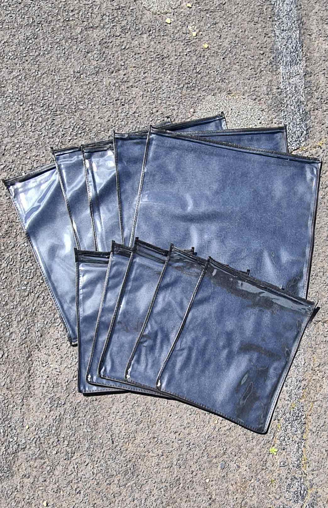 Black Protect your Merino Wool clothing with our custom Garment Bags!