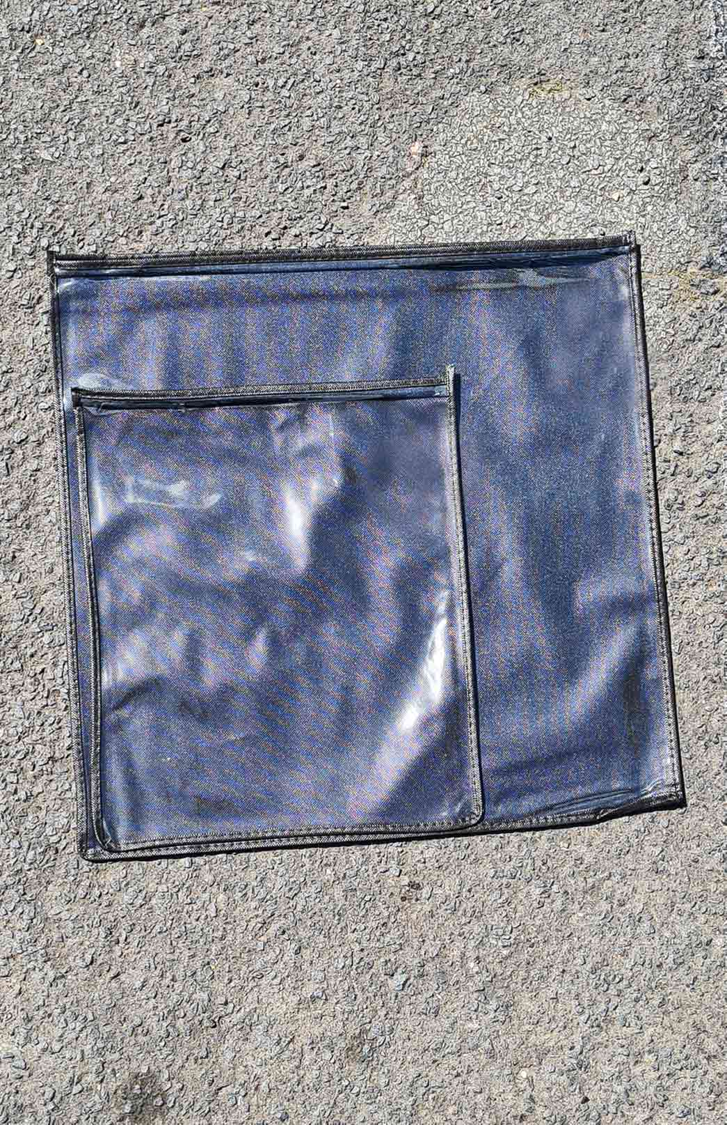 Black Protect your Merino Wool clothing with our custom Garment Bags!