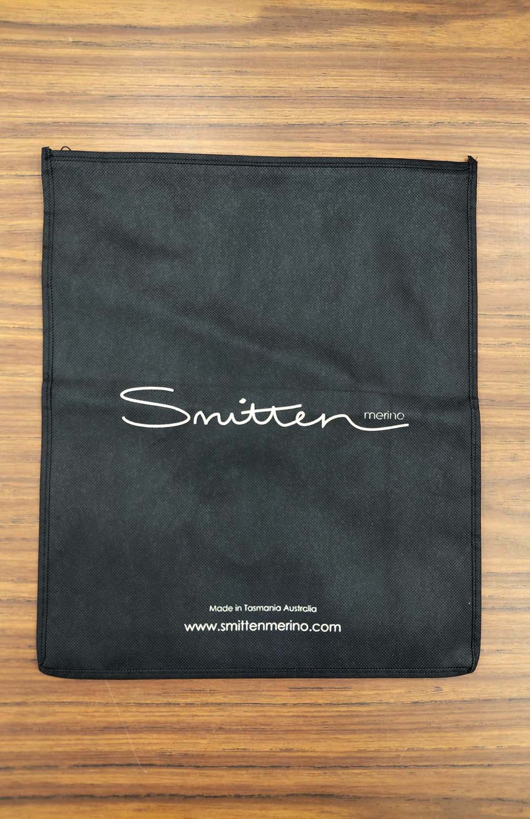 Black Protect your Merino Wool clothing with our custom Garment Bags!