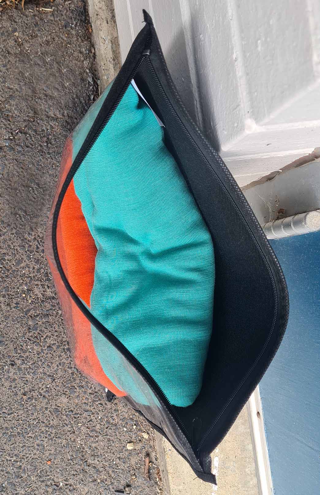 Black Protect your Merino Wool clothing with our custom Garment Bags!