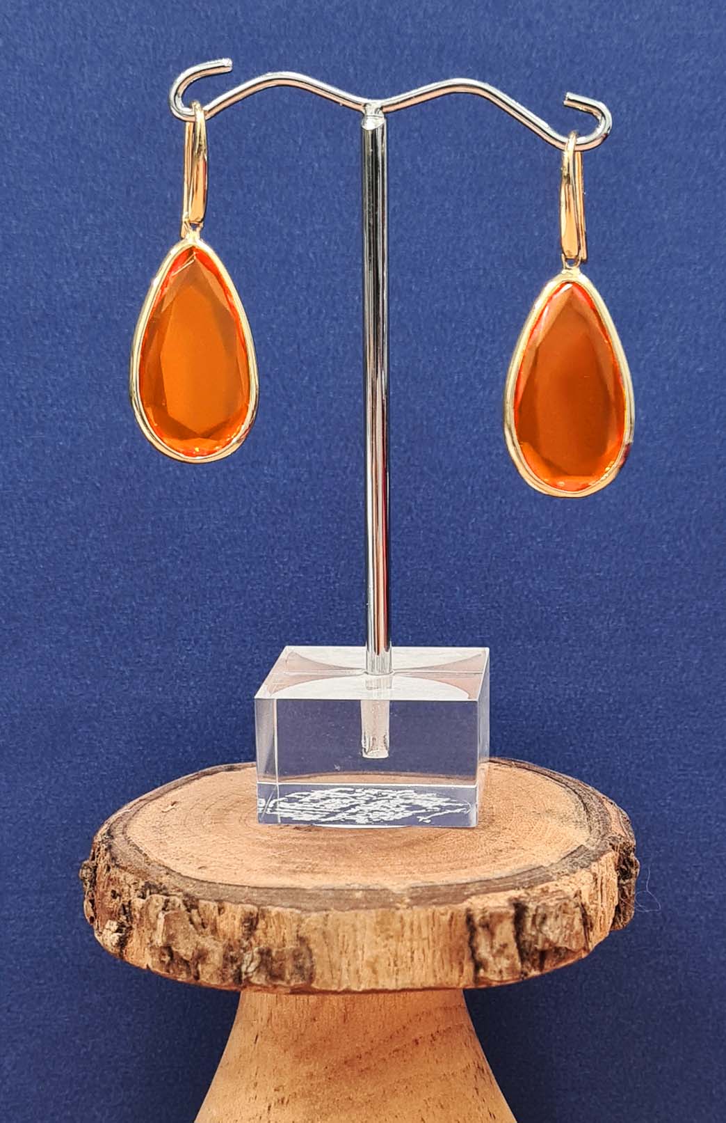 Orange Glass Drops Orange Glass Drops