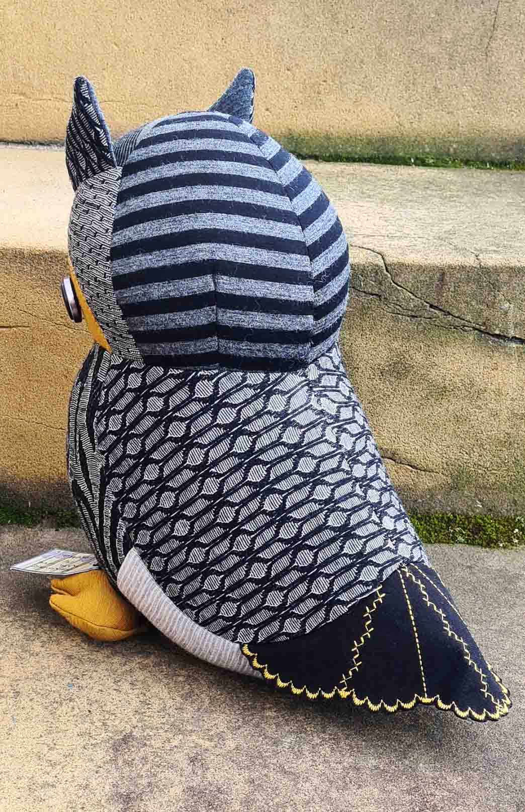 Handmade Collectable Charity Plush Toy One-of-a-kind Tasmanian Handmade Smitten Merino Collectors Plush Toy