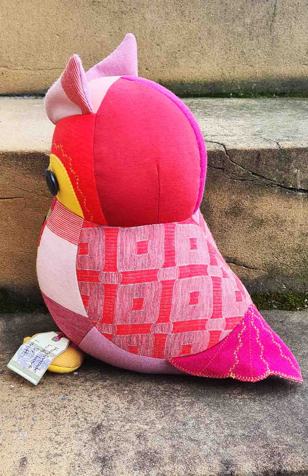 Handmade Collectable Charity Plush Toy One-of-a-kind Tasmanian Handmade Smitten Merino Collectors Plush Toy