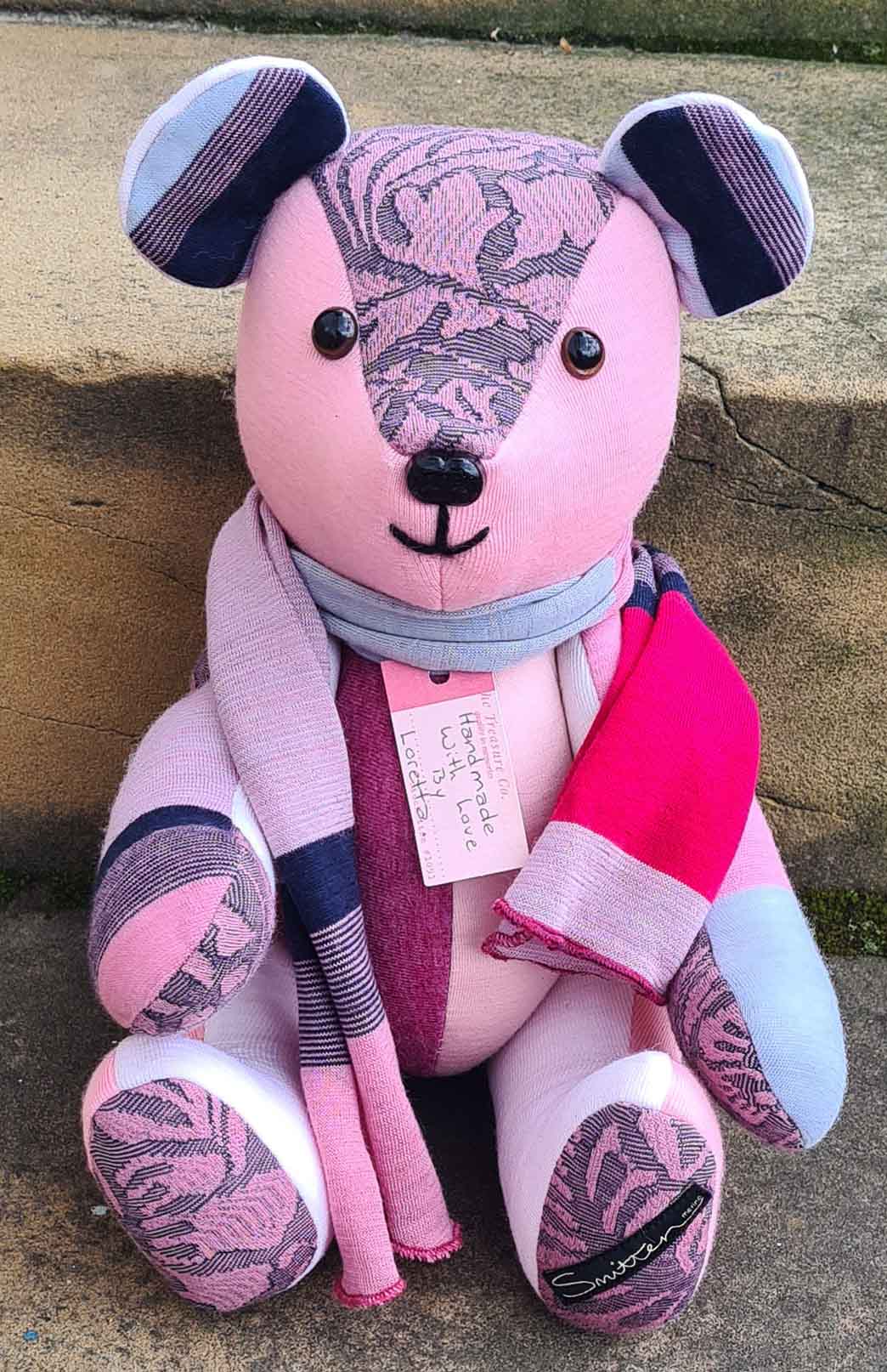 Handmade Collectable Charity Plush Toy One-of-a-kind Tasmanian Handmade Smitten Merino Collectors Plush Toy
