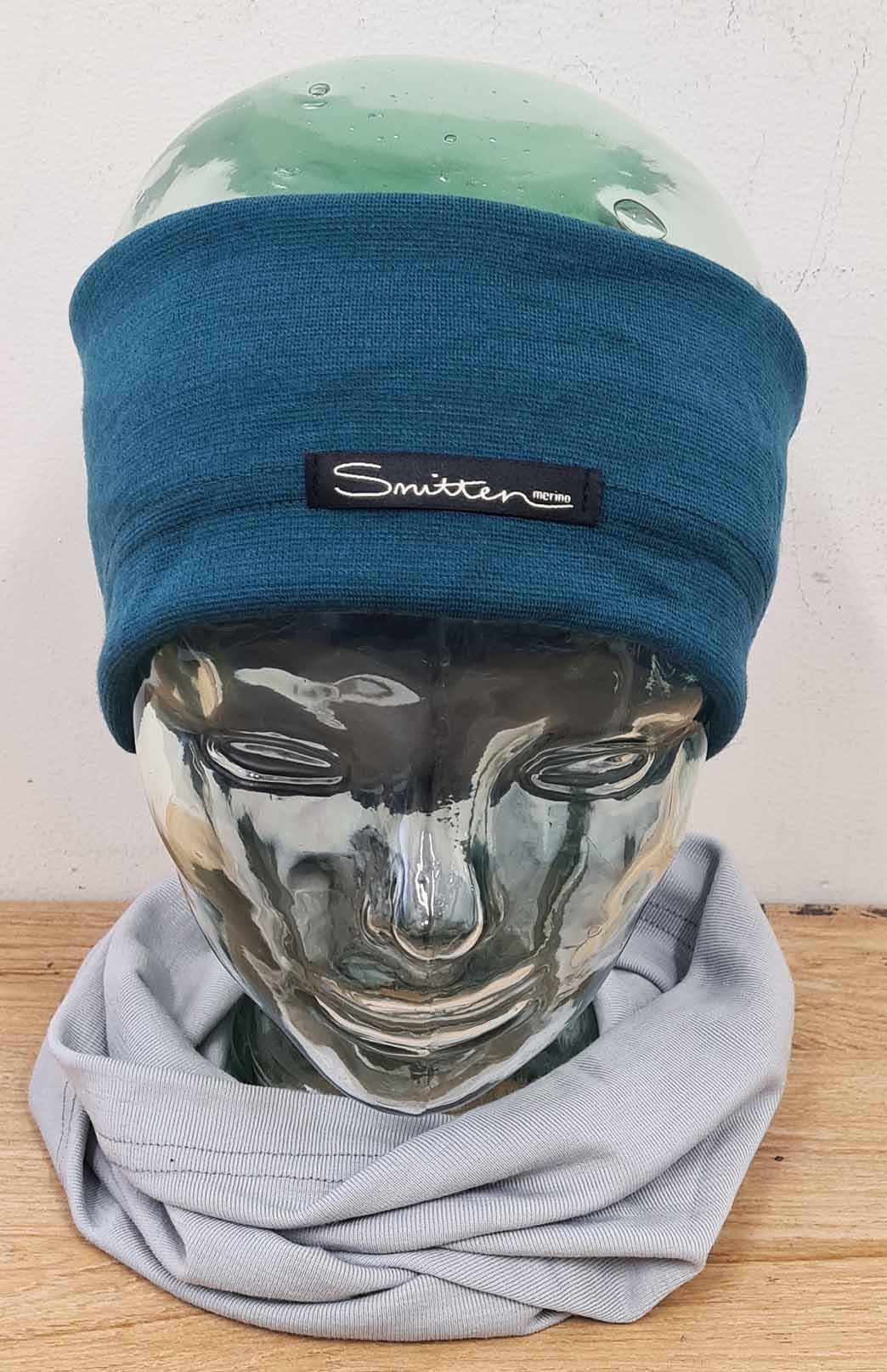 Storm Teal Unisex Merino Wool Thermal Headband