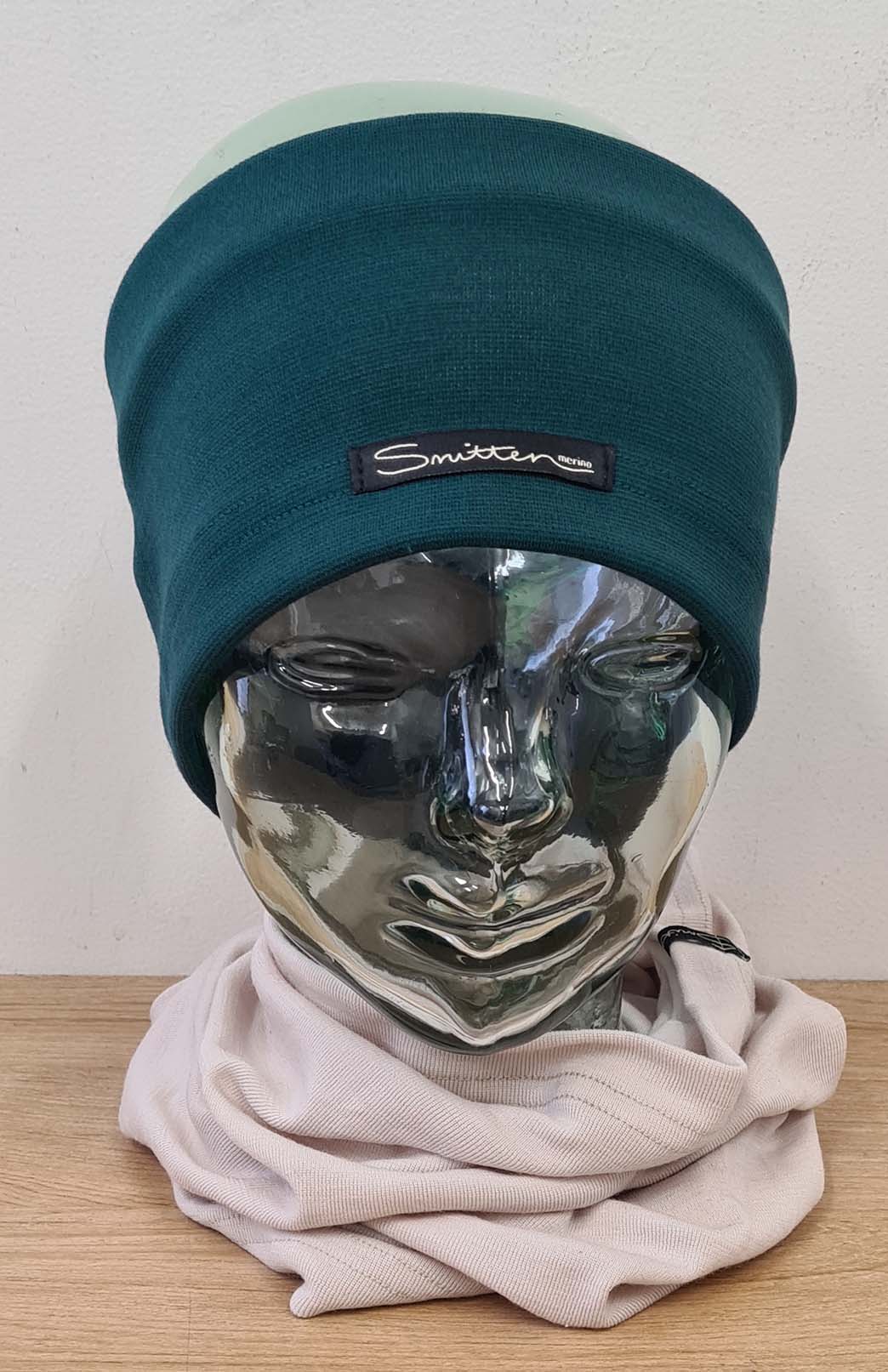 Deep Sea Green Unisex Merino Wool Thermal Headband