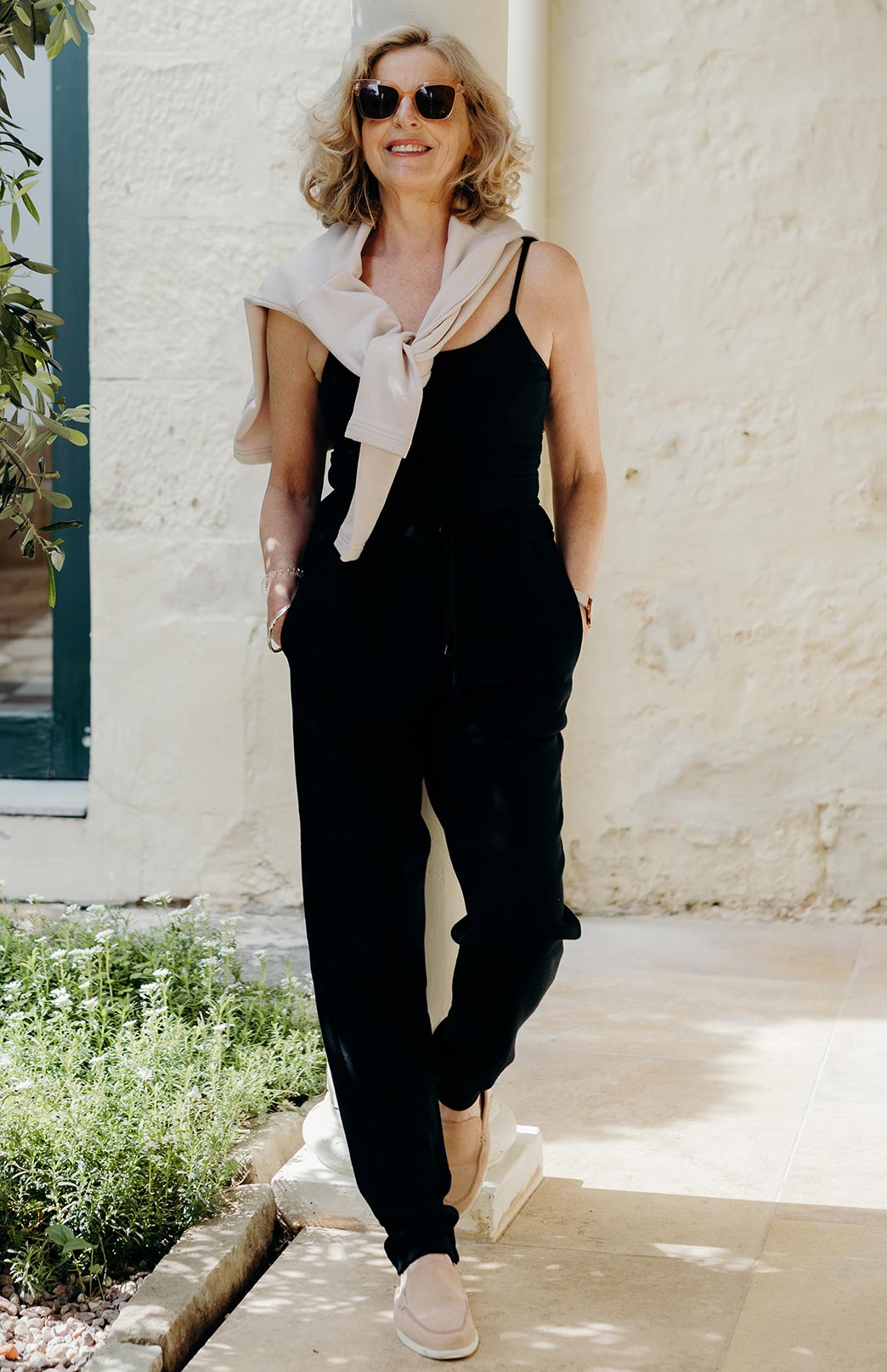 Black Women's Superfine Merino Wool 360g Pants