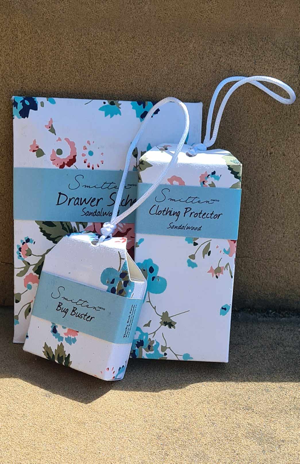 Sandalwood Essential Oil Infused Clothing Protector Bundle