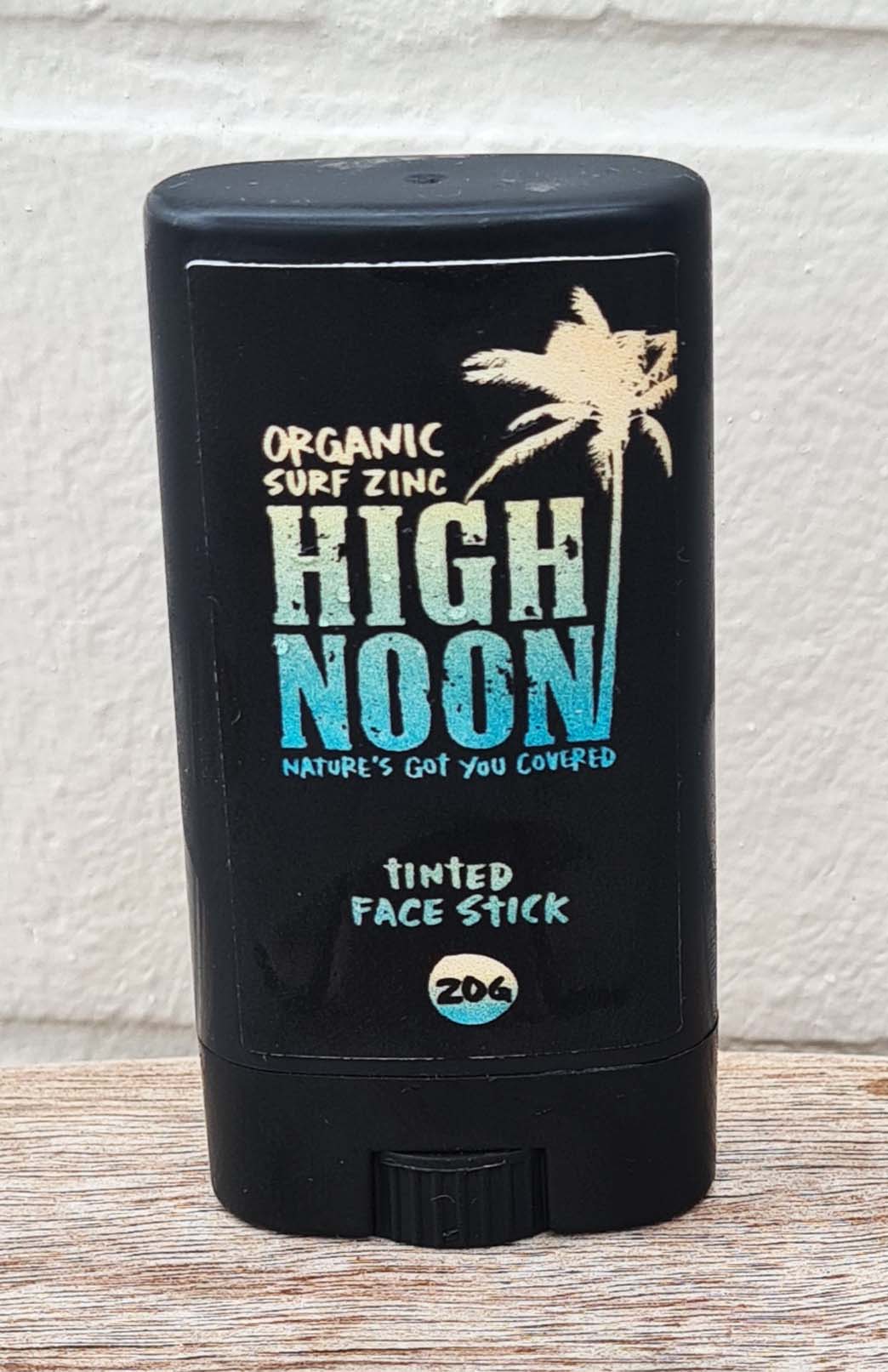 High Noon Zinc Range Organic Tinted Face &amp; Body Surf Zinc