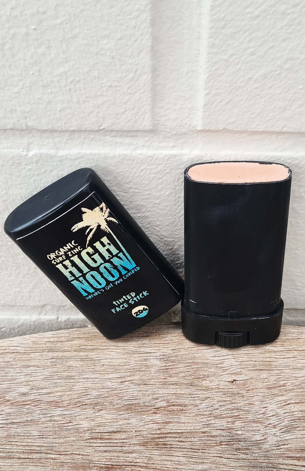 High Noon Zinc Range Organic Tinted Face &amp; Body Surf Zinc