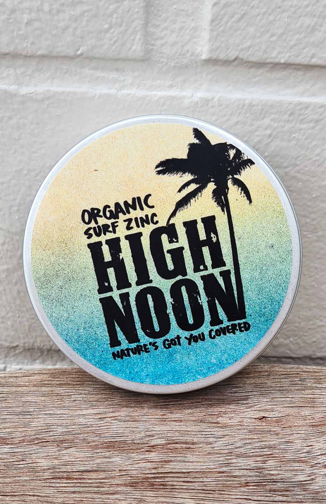 High Noon Zinc Range Organic Tinted Face &amp;amp; Body Surf Zinc
