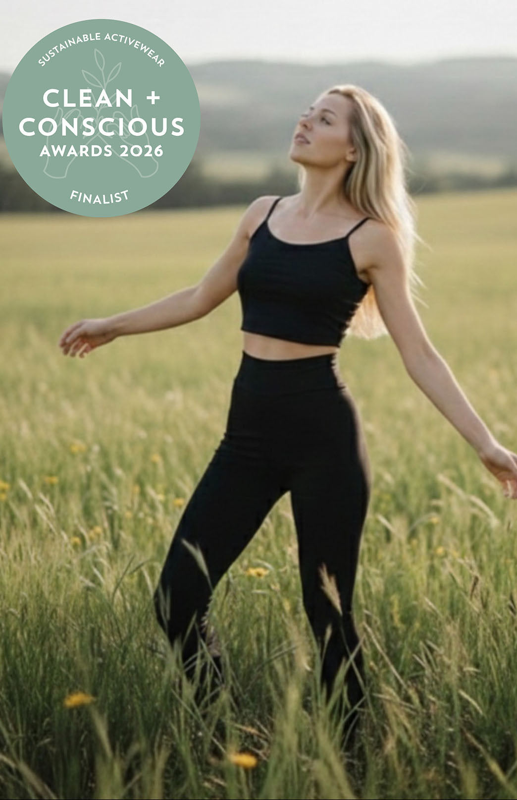 Black Women's 210g Merino Wool High Waisted Leggings &amp; Yoga Pants 