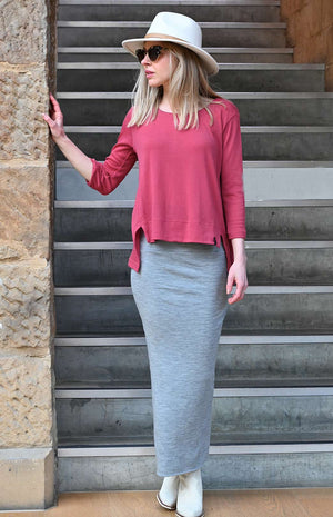 Long Tube Skirt