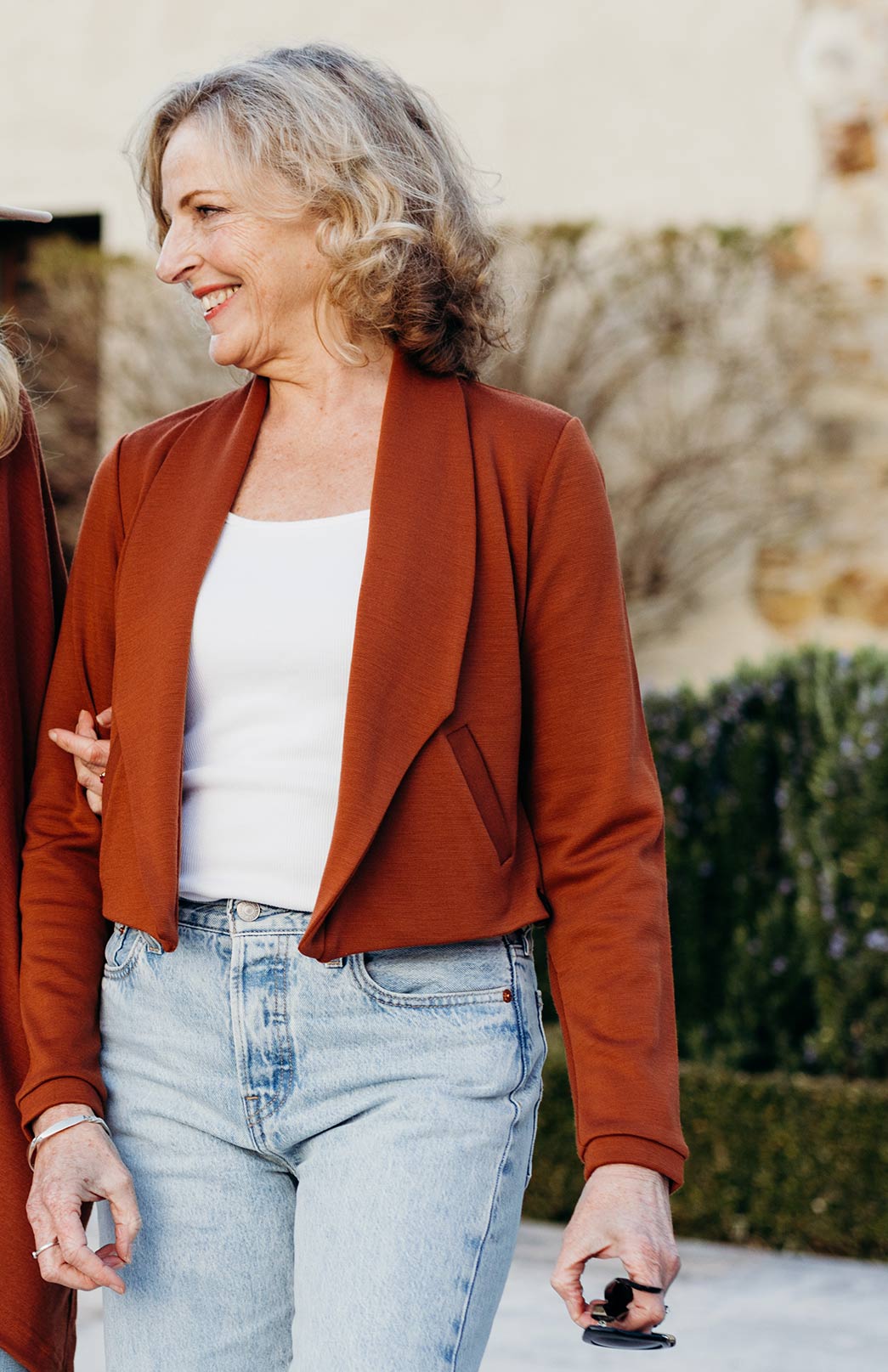 Cinnamon Women&#39;s Merino Wool Long Sleeve Jacket (Heavyweight 360g Fabric)
