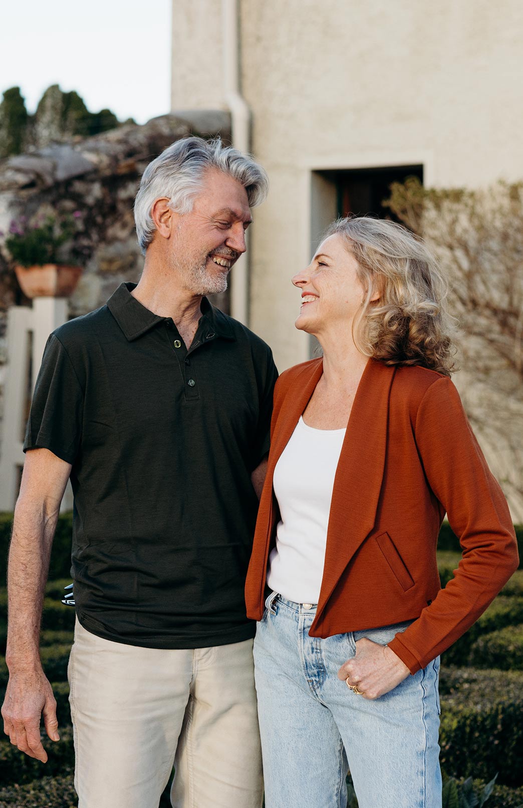 Men's Collared Polo Top - Short Sleeve (170g) Men's Lightweight Merino Wool Short Sleeve Golf Tee