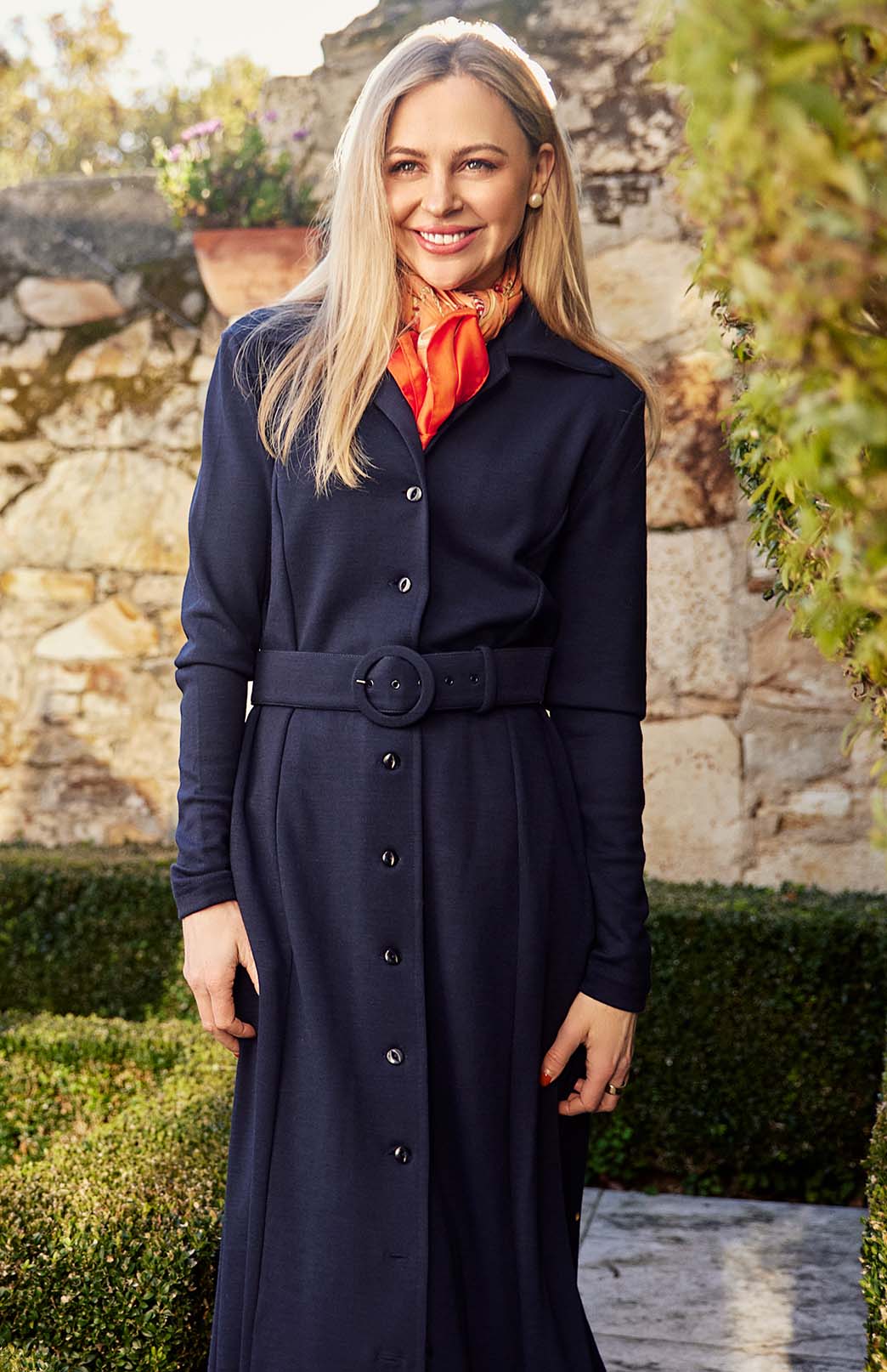 Lauren Shirt Dress - Ponte