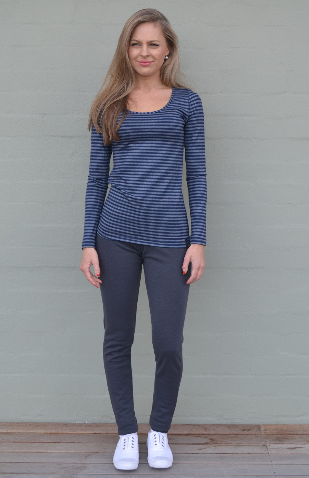 Steel Grey Women's Merino Wool Heavyweight (360g) Leggings