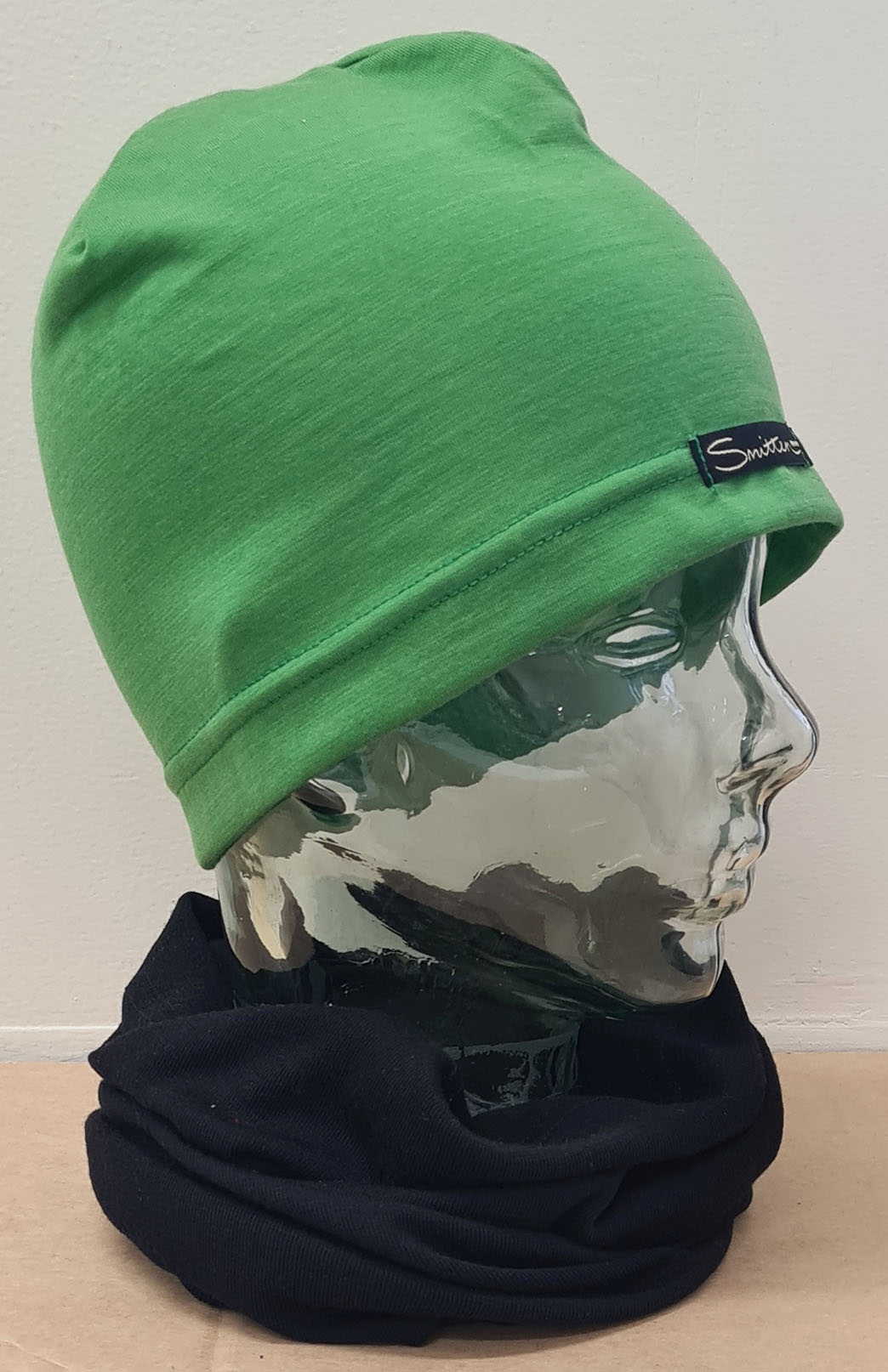 Apple Green Unisex Merino Wool Skull Cap Lightweight (170g) Beanie