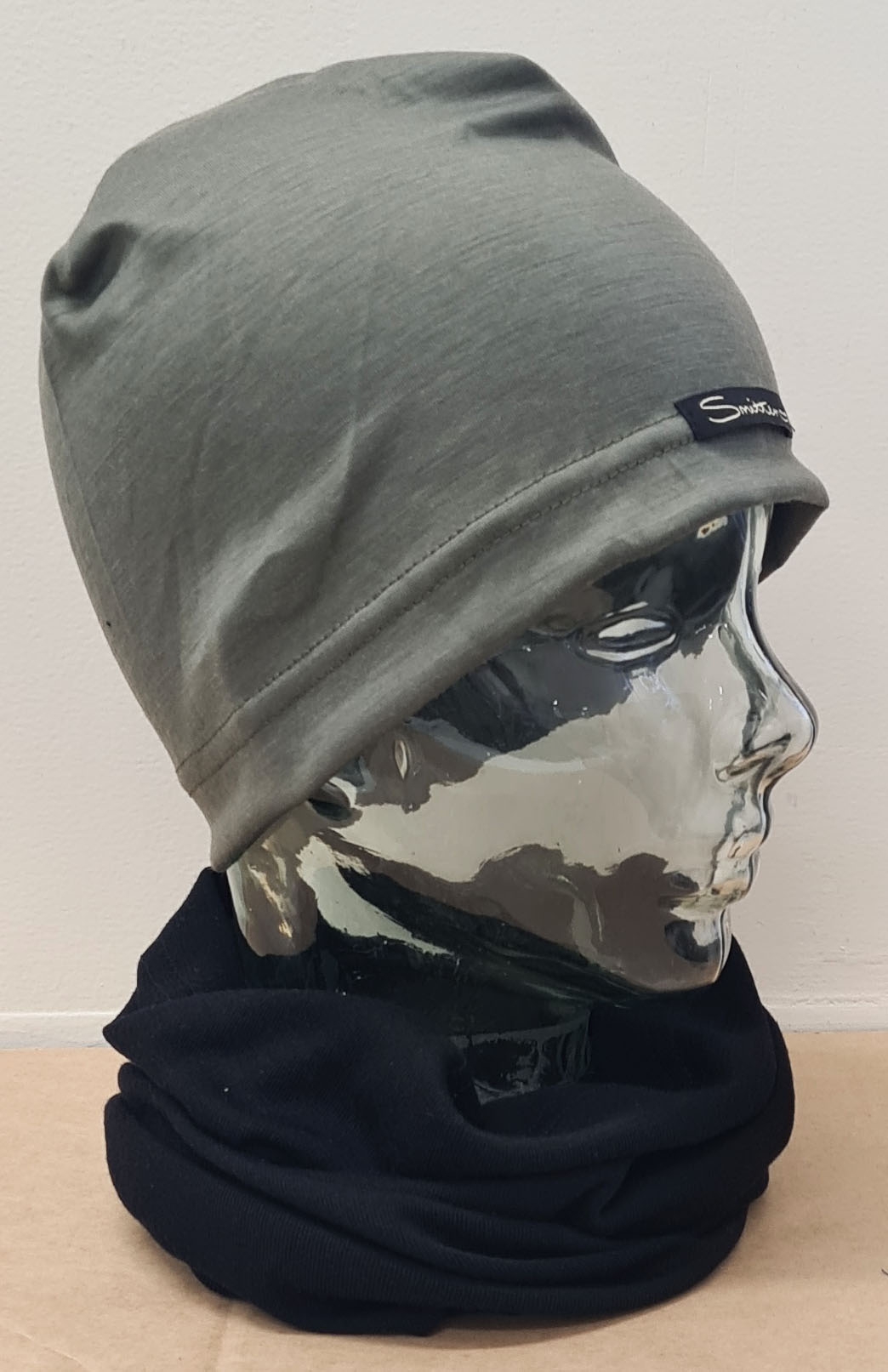 Gum Tree Green Unisex Merino Wool Skull Cap Lightweight (170g) Beanie