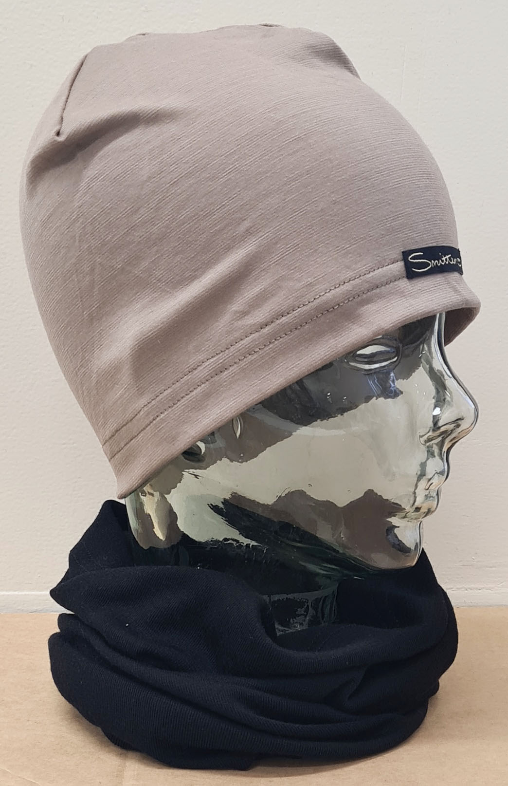 Soft Mocha Unisex Merino Wool Skull Cap Lightweight (170g) Beanie