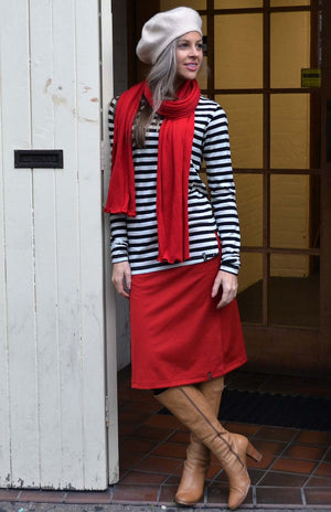 Black and Ivory Stripe