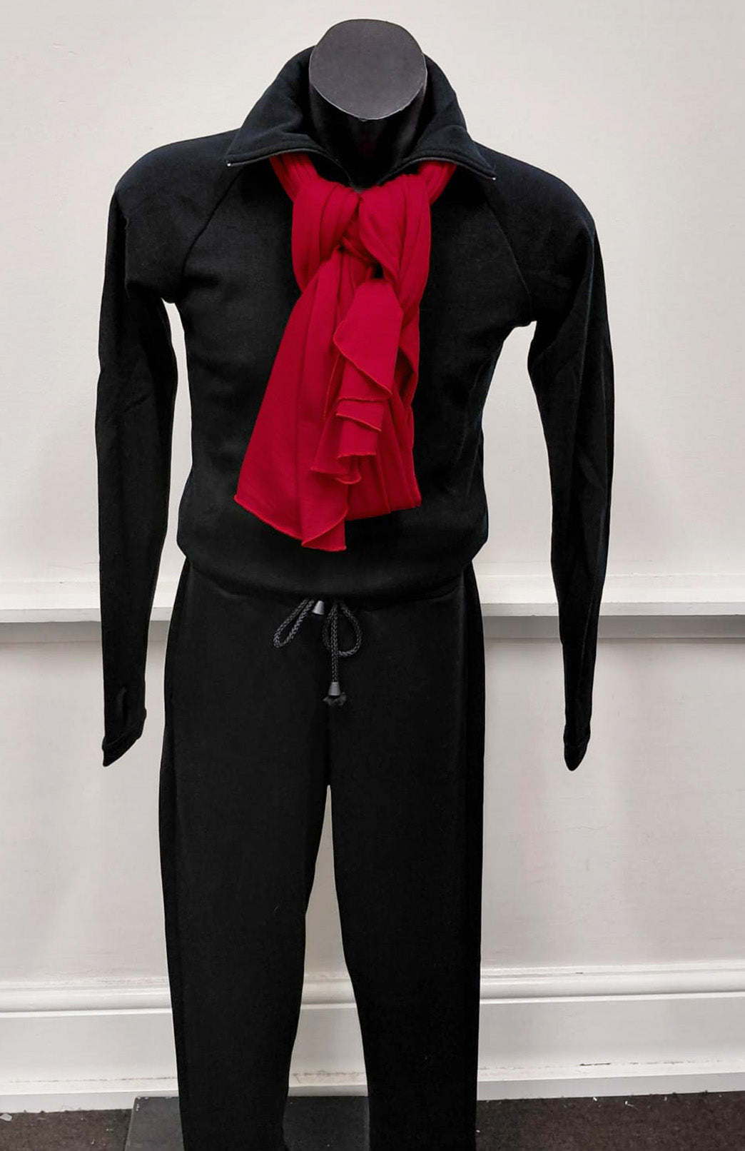 Chilli Red Women's Merino Wool Plain Scarf