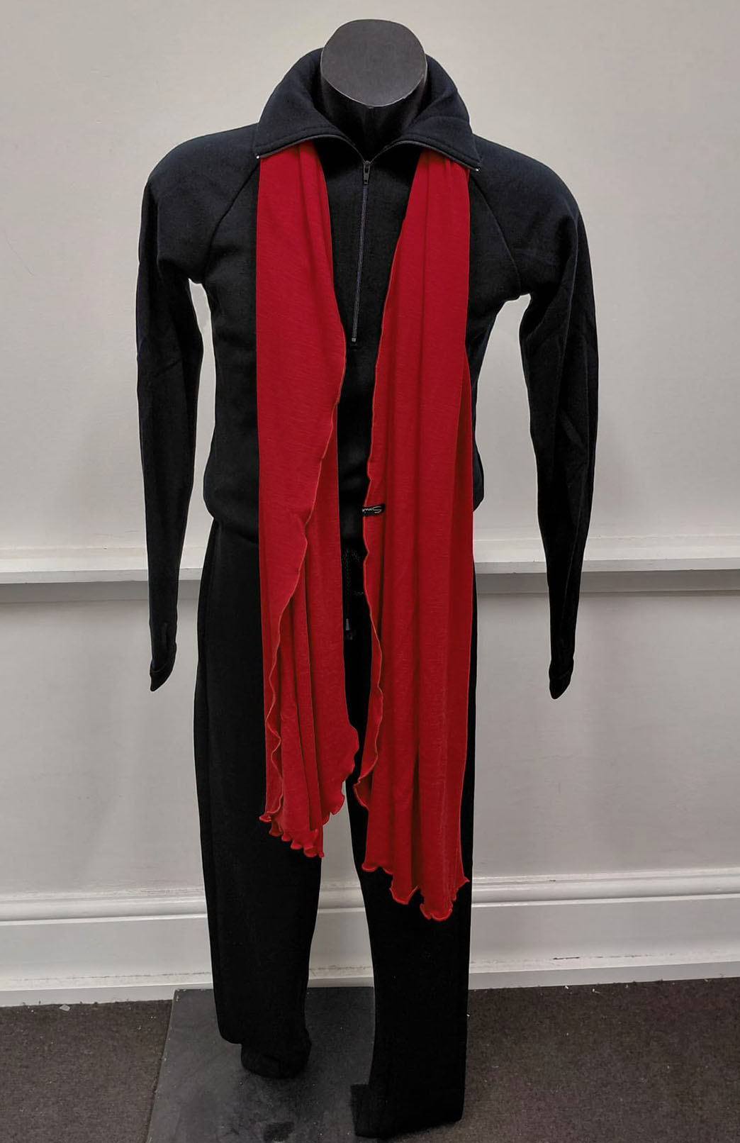Chilli Red Women's Merino Wool Luxury Scarf