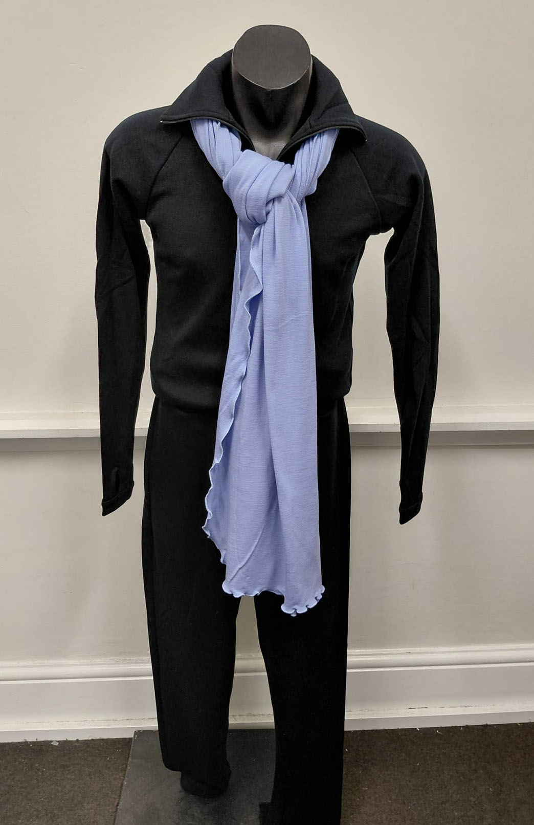 Jacaranda Blue Women's Merino Wool Luxury Scarf